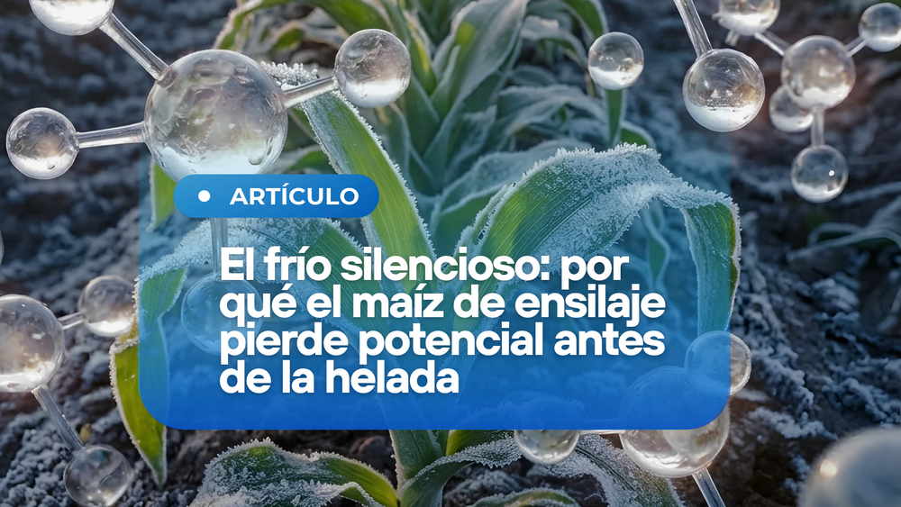 El frío silencioso: el daño en maíz de ensilaje antes de la helada