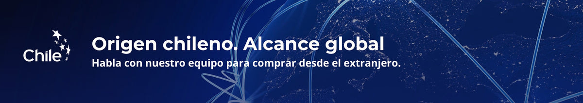 Origen chileno. Alcance global. Habla con nuestro equipo para comprar desde el extranjero.
