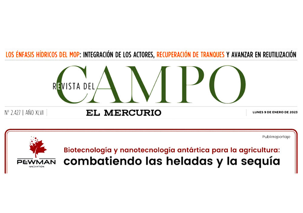 Biotecnología y nanotecnología antártica para la agricultura: combatiendo las heladas y la sequía